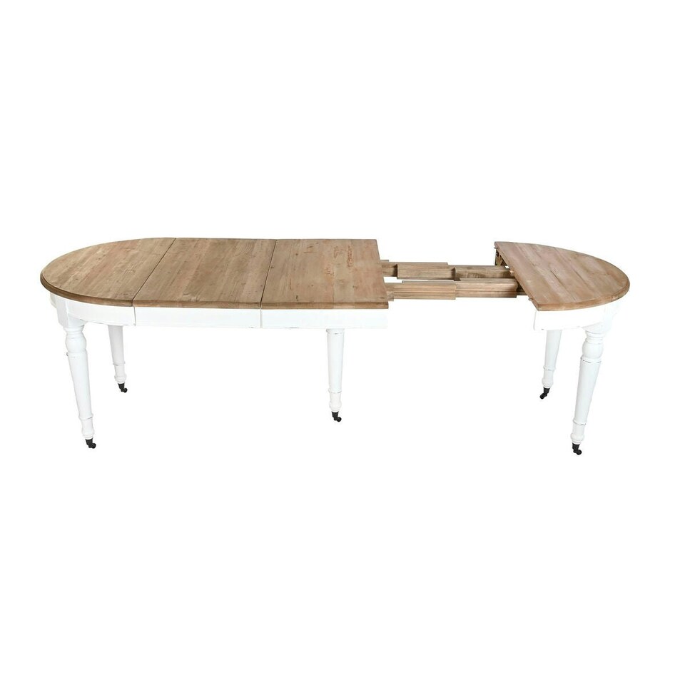 image 1 of Dining Table Home ESPRIT White Fir 100 x 100 x 78 cm N/A