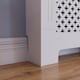 image 6 of Vida Designs Oxford Radiator Cover Painted MDF Cabinet, White, 78cm