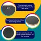 image 3 of A-Star Drum Practice Pad 12 Inch