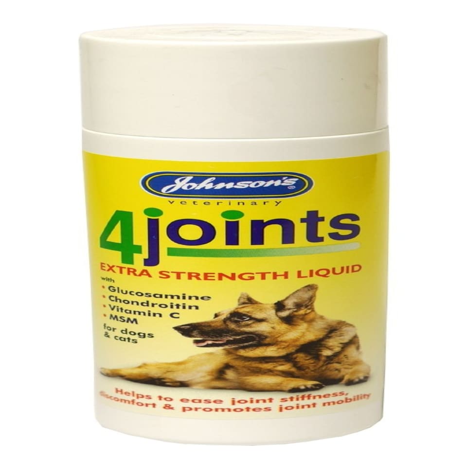 Johnsons Veterinary Dog & Cat 4joints Liquid Supplement 100ml