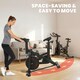 image 8 of SPORTNOW Exercise Bike for Home with Smart APP, 0-100% Magnetic Resistance