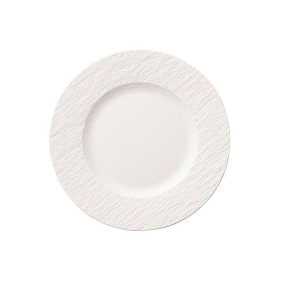 image 1 of Villeroy & Boch Manufacture Rock Blanc 22cm Salad Plate