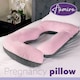 image 9 of Aamira J-Shaped Pregnancy Pillow Memory Foam Maternity Nursing Support Cushion Pink & Dark Grey | Grey | Grey | 140cm | 1