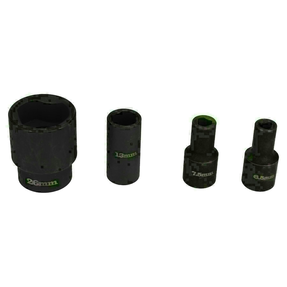 image 1 of 4pc Triangular Profile Impact Sockets For TDI Diesel Pump For VAG TDI Engines