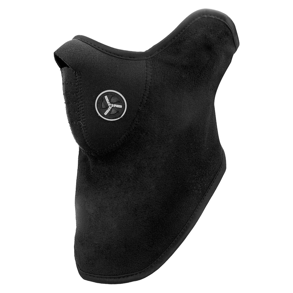 image 1 of PMS Weather Shield Face Mask and Snood Fleece Cold Protection, Black
