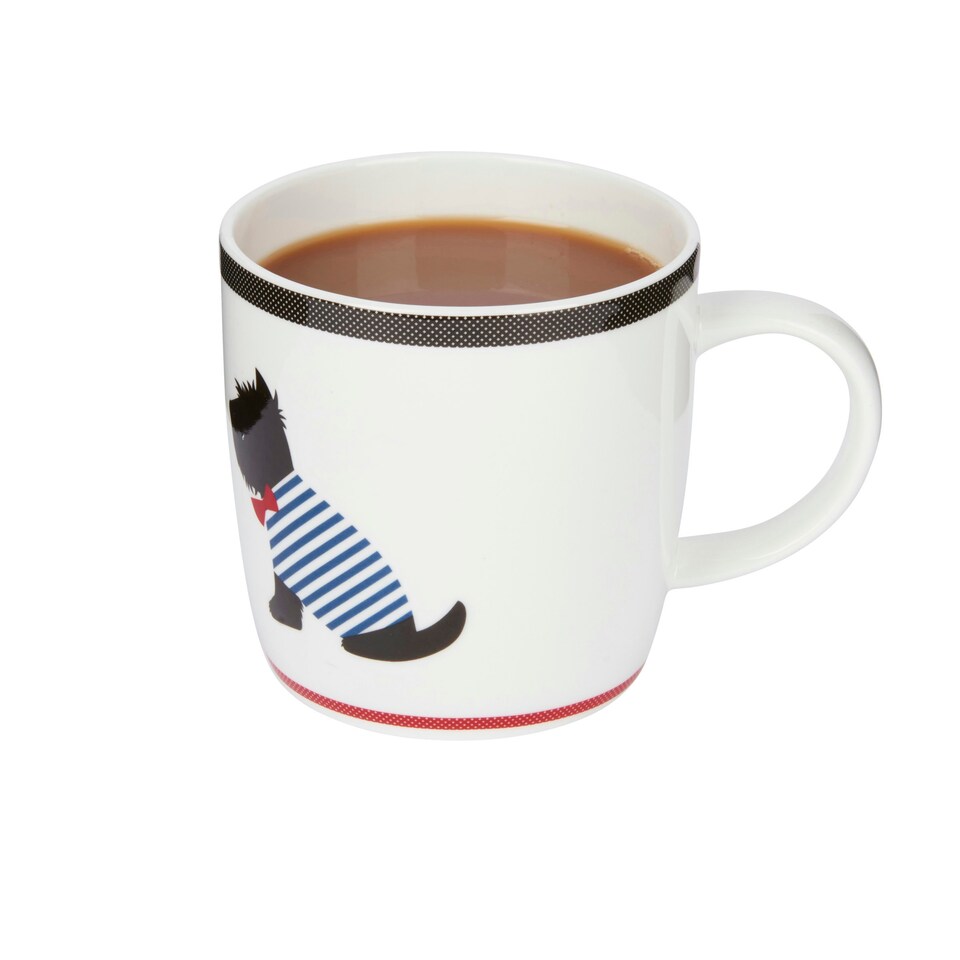 image 1 of KitchenCraft China Solo Westie Mug | White | 1