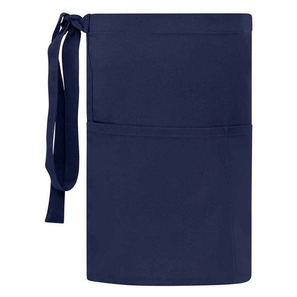 image 1 of Brand Lab Unisex Adult Short Apron - Navy - One Size