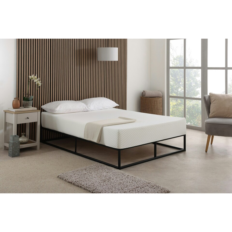 image 1 of Comfort Bubble Memory Mattress - 8" Deep, Supreme Softness | White | Double