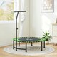 image 8 of HOMCOM Trampoline Outdoor Bouncer Jumper Adjustable Handle, Green