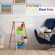 image 5 of Metal Hanging Flower Pots, 4Pcs Colorful 27.5cm Large Garden Planter Multi