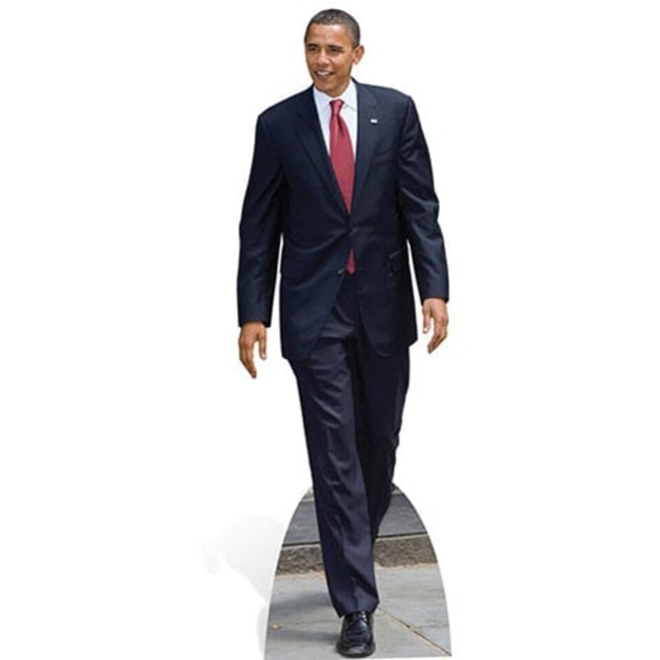 President Obama Lifesize Cardboard Cutout - 180cm