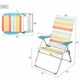 image 5 of Beach Chair Aktive 48 x 95 x 65 cm (4 Units) N/A