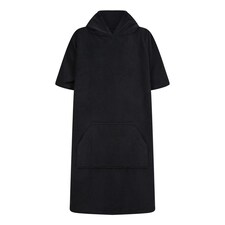Towel City Childrens/Kids Poncho - Black - 6-9 Years | Black