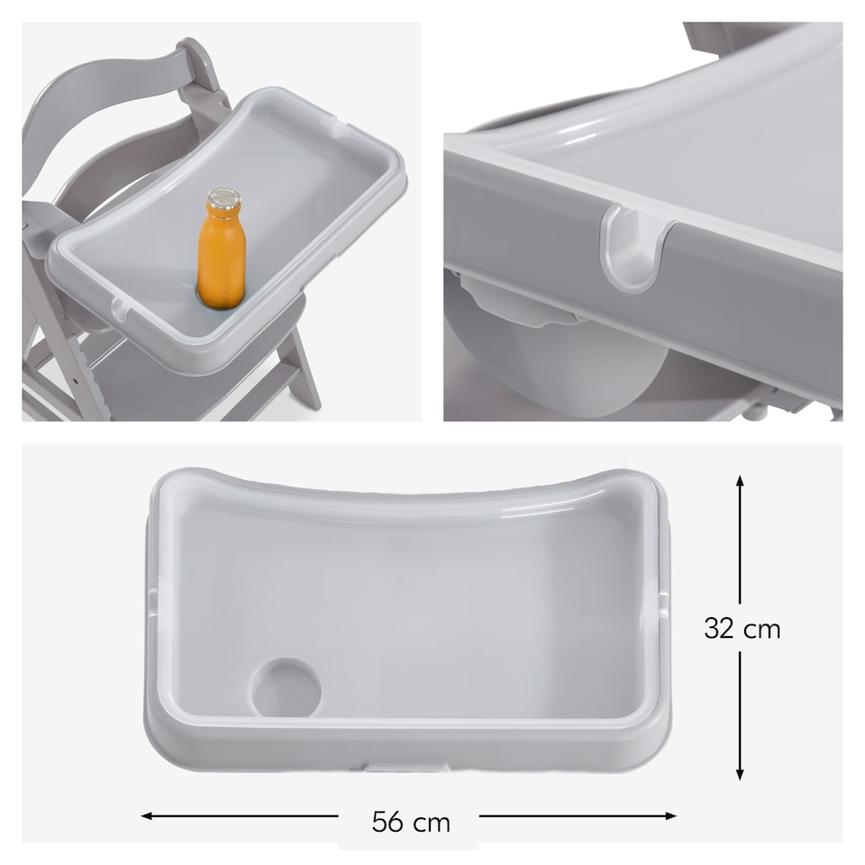 image 1 of hauck Alpha Tray - Grey