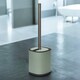 image 2 of Showerdrape Echo Sage Green Steel Toilet Brush & Holder | Green | Sage Green | 1