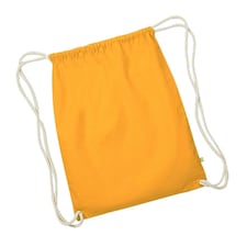 Westford Mill Earthware Organic Gymsac (13 Litres) - Amber - One Size Yellow | One Size