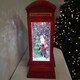 image 1 of 26.5cm Premier Christmas Water Spinner Telephone Box Design - Choose From Snowman Family Or Santa