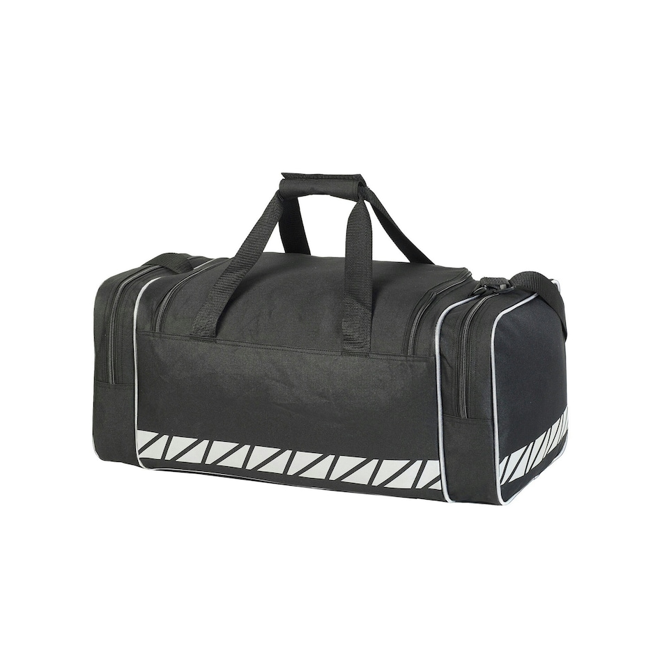 image 1 of Shugon Inverness Reflective Detail Duffle Bag - Black - One Size