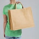 image 3 of Westford Mill Jumbo Jute Shopper Bag (29 Litres) - Natural - One Size