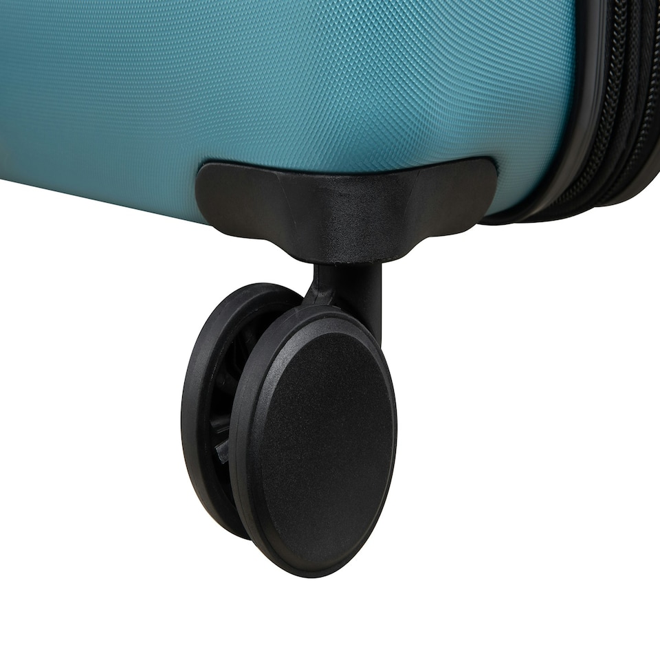 image 1 of IT Luggage Legion Smoke Blue Expandable Cabin Suitcase with TSA Lock Blue | Cabin Bag