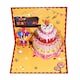 image 2 of Strawberry Cake 3D Pop Up Birthday Card