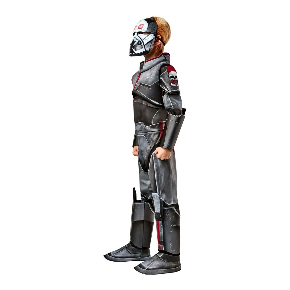 image 1 of Star Wars: The Bad Batch Childrens/Kids Deluxe Wrecker Costume - Grey - S S