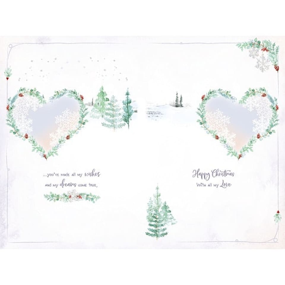 image 1 of One I Love Pop Up Handmade Christmas Card