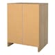 image 4 of May Bedside 1 Drawer in Jackson Hickory Oak