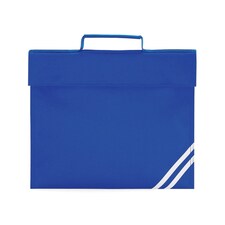 Quadra Classic Book Bag - Bright Royal Blue - One Size Blue
