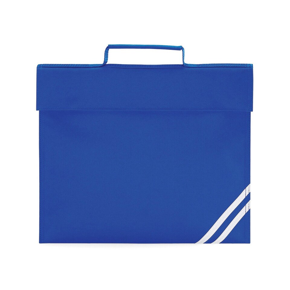image 1 of Quadra Classic Book Bag - Bright Royal Blue - One Size Blue