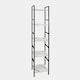 image 6 of OHS 5 Tier Modern Home Storage Organiser Shelving Display Unit Black | 5 Tier - 29.5 x 23.5 x 140cm
