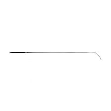 Dublin Dressage Whip With Plaited Handle - Black - 110cm