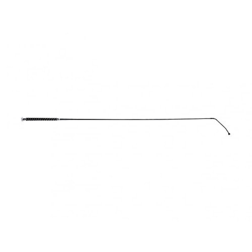 image 1 of Dublin Dressage Whip With Plaited Handle - Black - 110cm