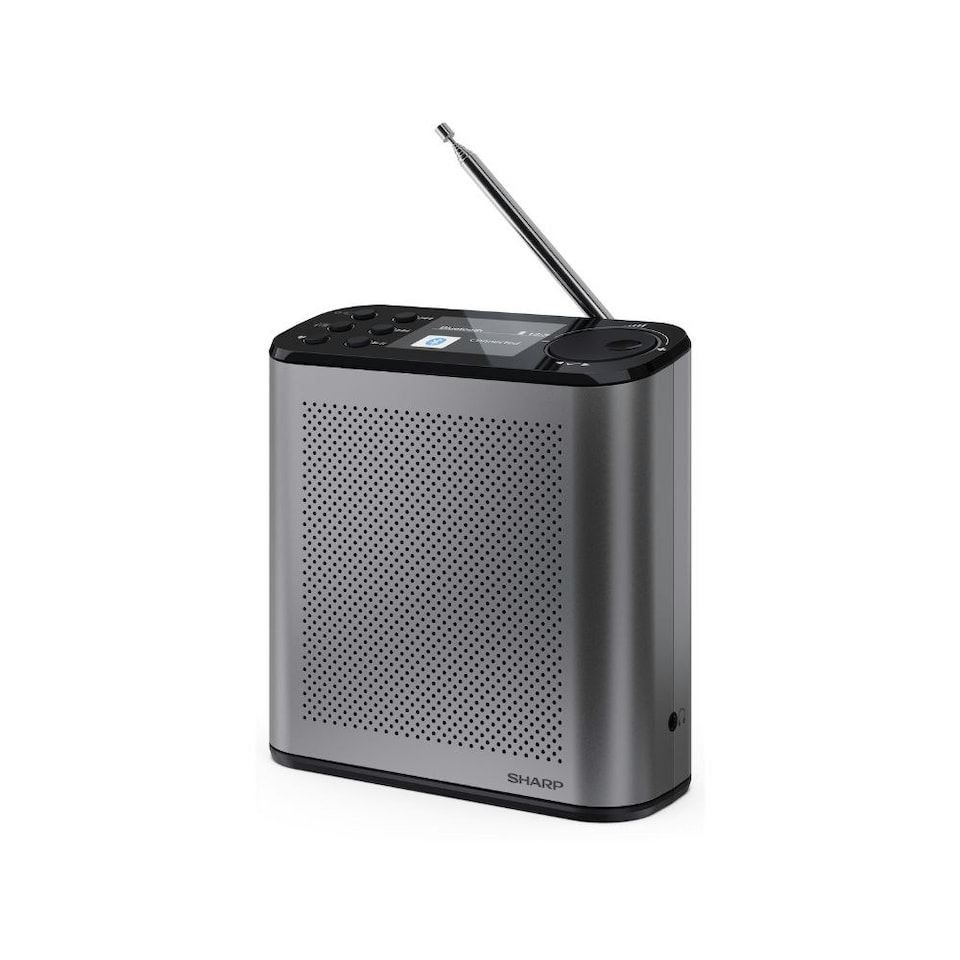 image 1 of SHARP DR-P530(GY) OSAKA Portable Digital Radio - Grey