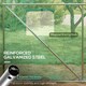 image 6 of Outsunny Polytunnel Green House with Sprinkler System, Wide Door, 4 x 3(m)