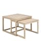 image 1 of Cornus Coffee Table in White Oak Set of 2