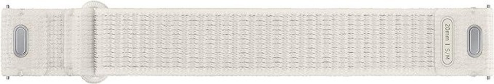 image 1 of Samsung Galaxy Watch 4-5-6 One Click Fabric Band 20mm M-L Sand - ET-SVR94LUEGEU