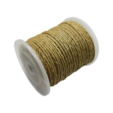 10MM x 55 Metre (180 Foot) Natural Sisal Rope - Decking Garden