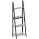 image 6 of Vida Designs Bristol 4 Tier Step Ladder Bookcase Display Storage, Grey