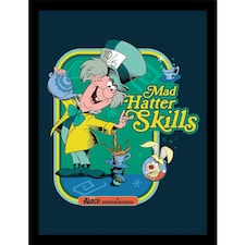 Disney Storybook Time (Mad Hatter Skils) Framed 30x40cm Print