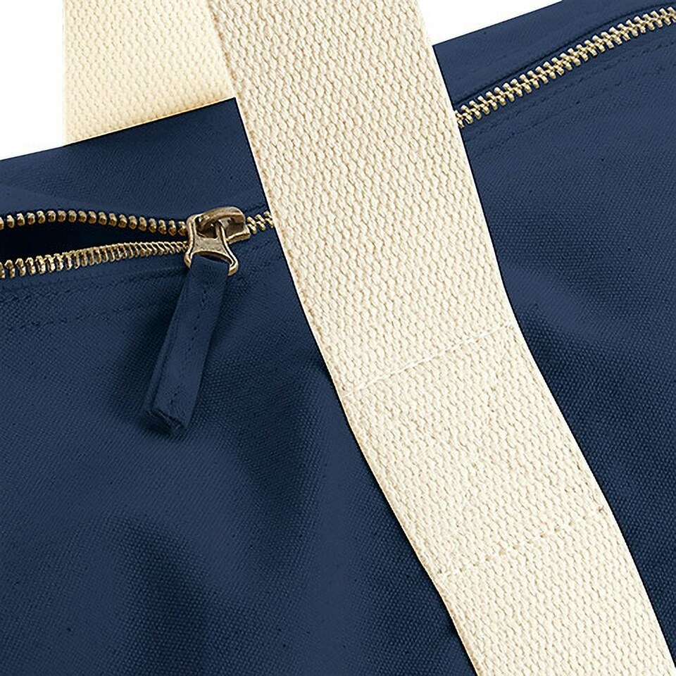 image 1 of Westford Mill EarthAware Organic Barrel Bag - French Navy - One Size Blue | One Size