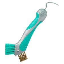 Imperial Riding IRH Horse Hoof Pick & Brush - Jade - One Size