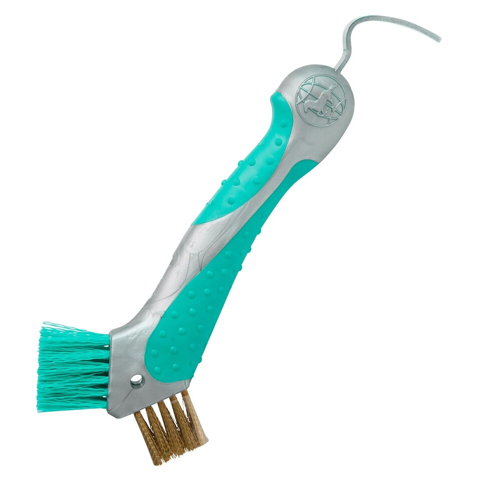 Imperial Riding IRH Horse Hoof Pick & Brush - Jade - One Size