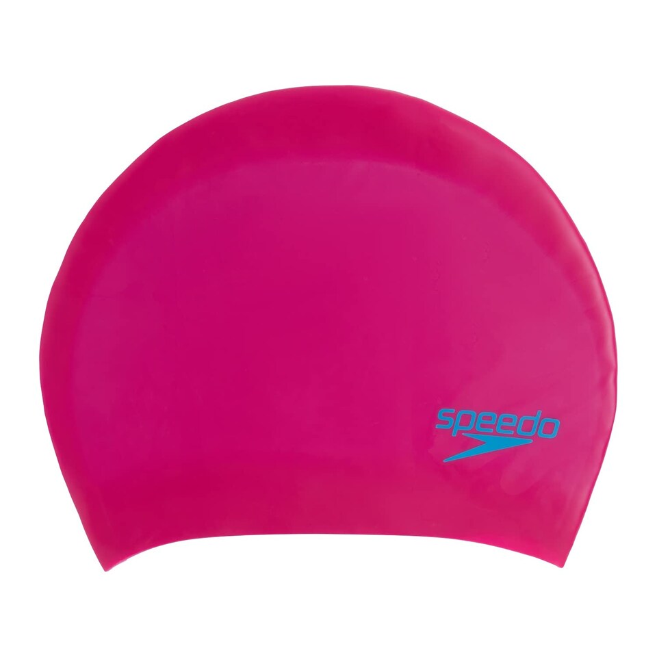 image 1 of Speedo Junior Long Hair Silicone Swim Cap