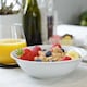 image 2 of Argon Tableware 18cm White Cereal Bowls Set - Durable Breakfast, Soup, Ramen & Dessert Bowls - 7inch Everyday Crockery | White | White | 24