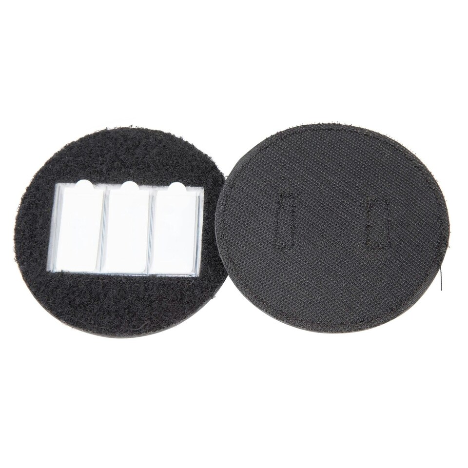 image 1 of Velociti Round Number Holder Black | Size: One Size
Colour: Black