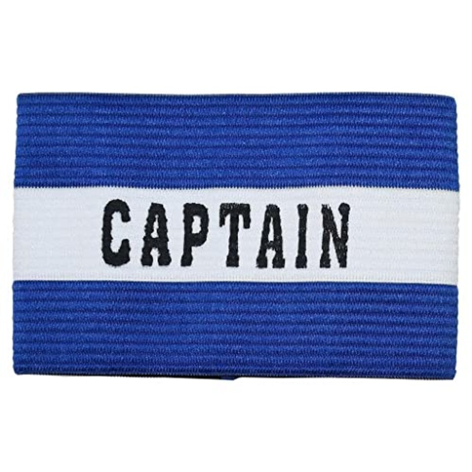 image 1 of Precision Unisex-Youth Captains Armband, Blue, Junior
