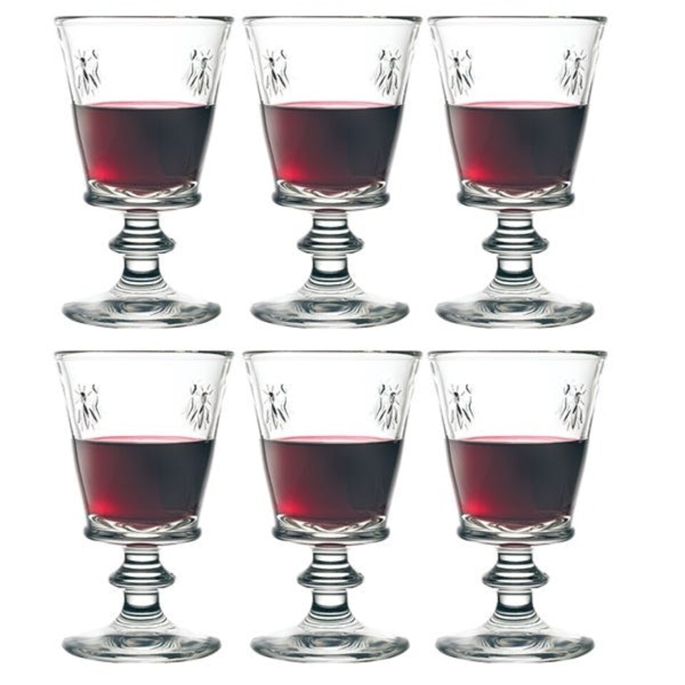 image 1 of La Rochere Bee Large Stemmed Glass 350ml Set Of 6