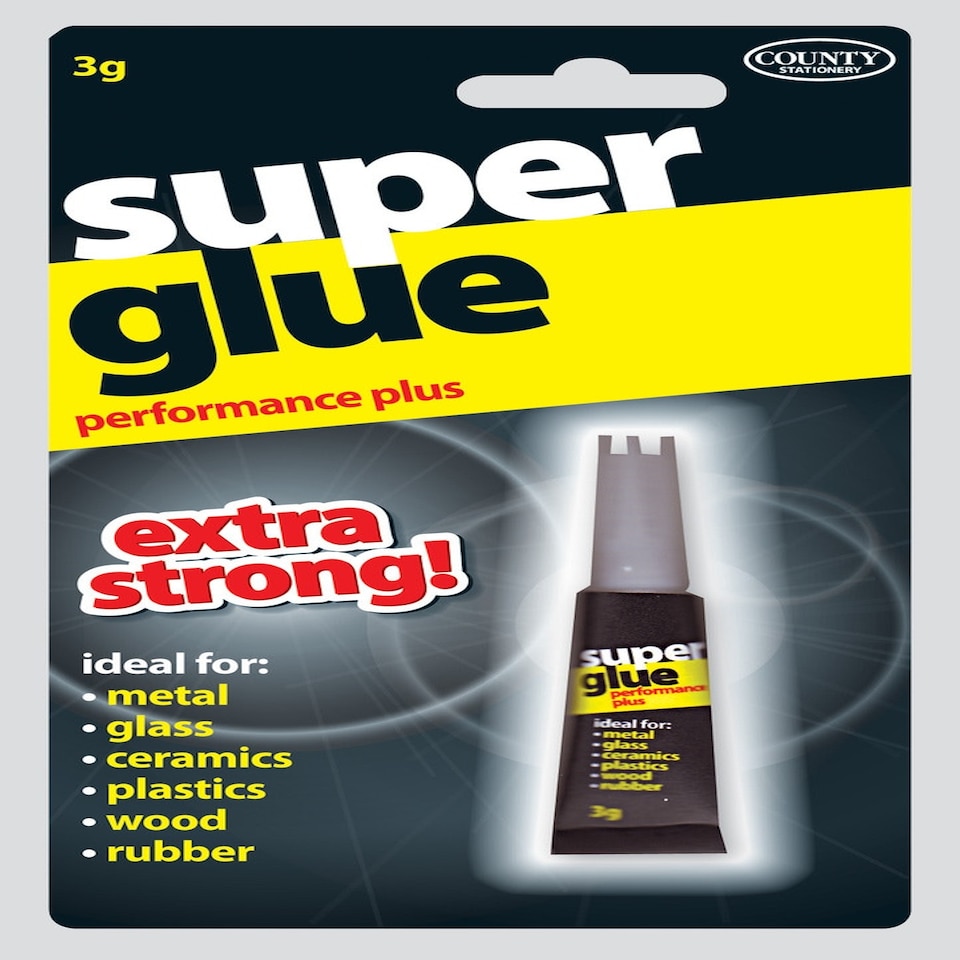 image 1 of County Extra Strong Super Glue 3g