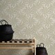 image 3 of Gentle Palms Wallpaper in Cream Multi